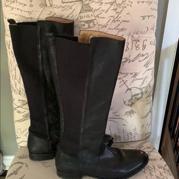 do frye boots stretch in the calf